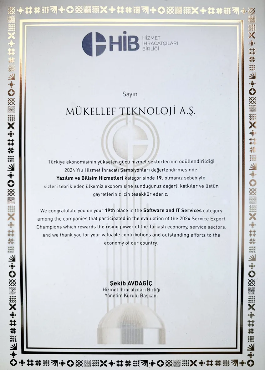 Yazılım ve Bilişim Hizmetleri