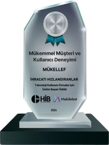Mükemmel Müşteri ve Kullanıcı Deneyimi Üstün Başarı Ödülü